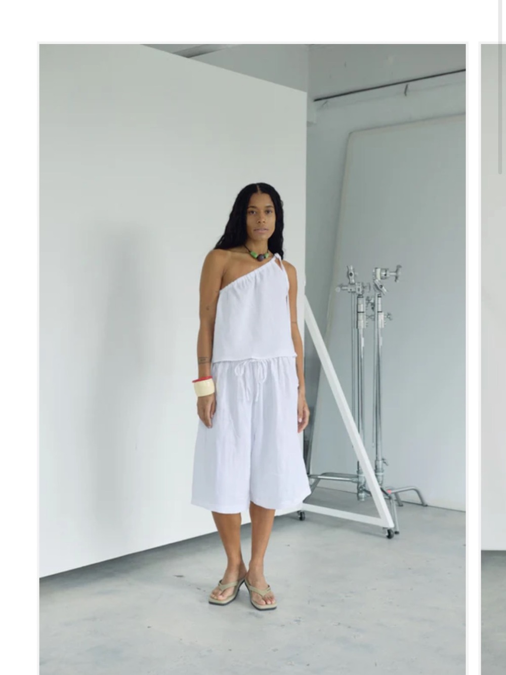 ISO: The Culotte in white linen